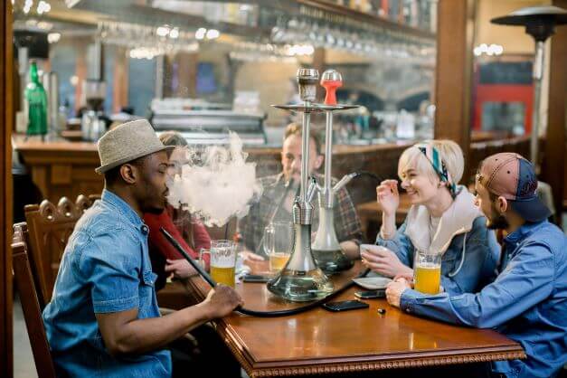 friends in Shisha Lounge