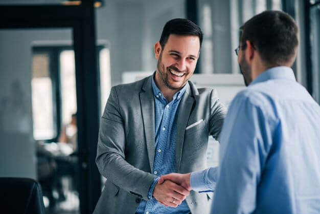 welcoming new employee