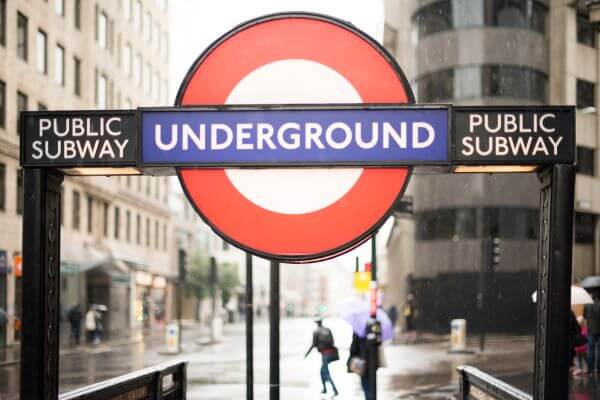 London Underground sign