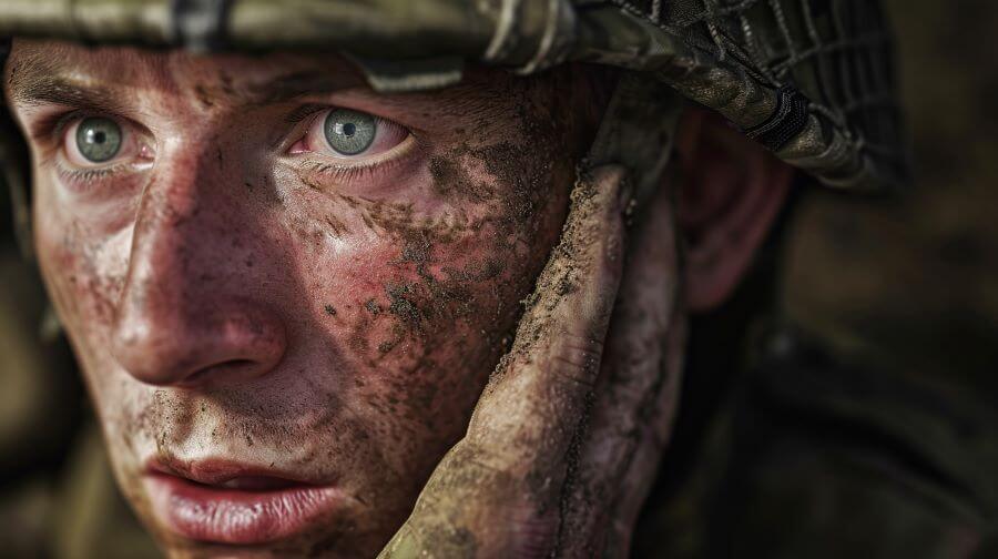 british army soldier suffers with tinnitus