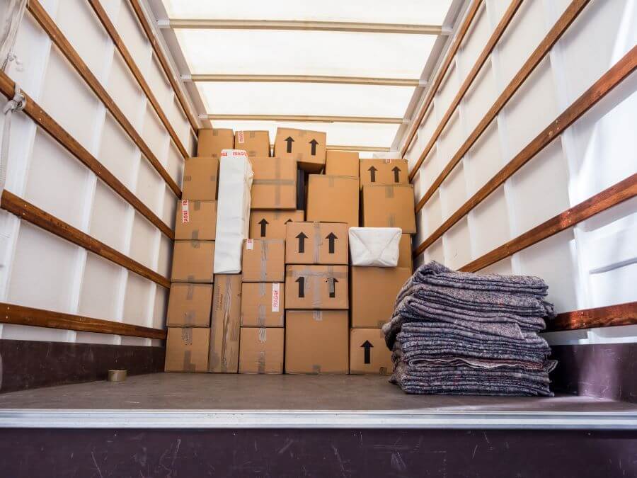 removal van with
